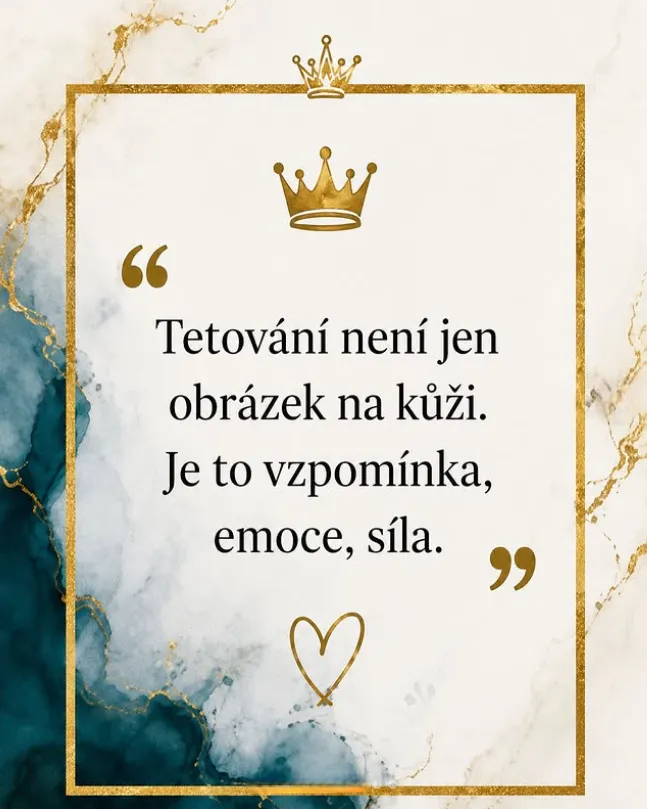 Tetování není jen obrázek na kůži